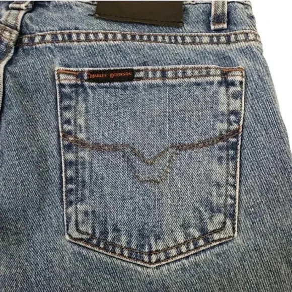 Harley Davidson Motorcycles Womens Straight Leg Jeans - Picture 6 of 10